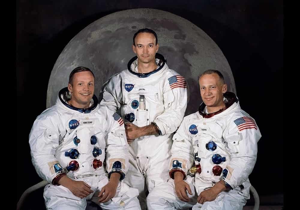 Apollo 11 Neil Armstrong, Michael Collins, Edwin Aldrin