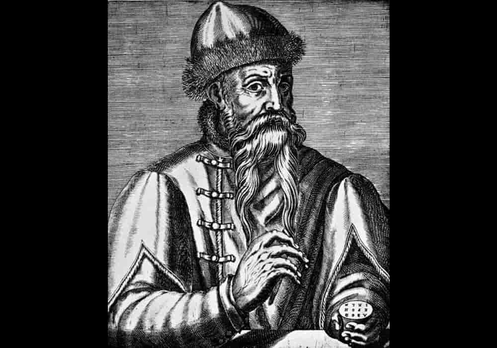 Johannes Gutenberg (1395–1468) | European inventor of modern printing