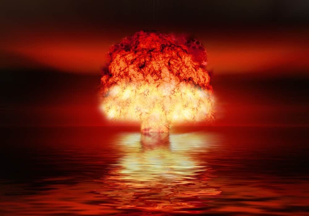 Atomic bomb to extinguish fires