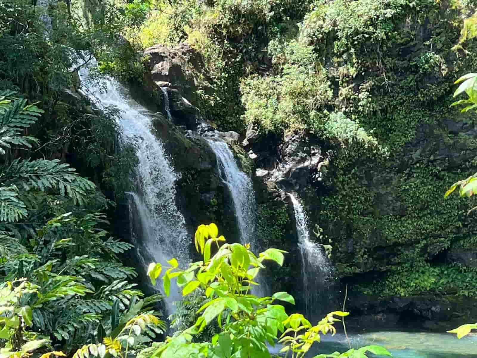 Road to Hana waterfalls