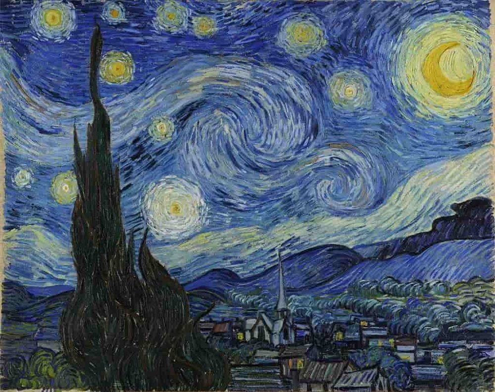 Starry Night by Vincent Van Gogh