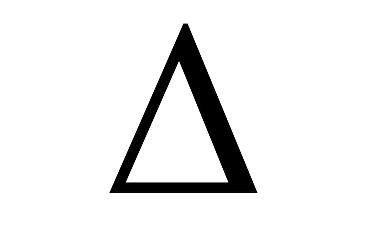 Delta Symbol Uppercase Δ or Lowercase δ