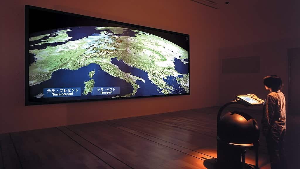 Google earth's predecessor was german