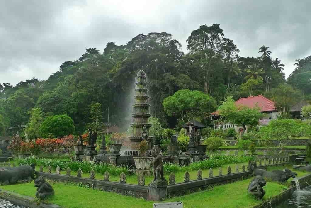 The Royal Baths of Tirtagangga in East Bali