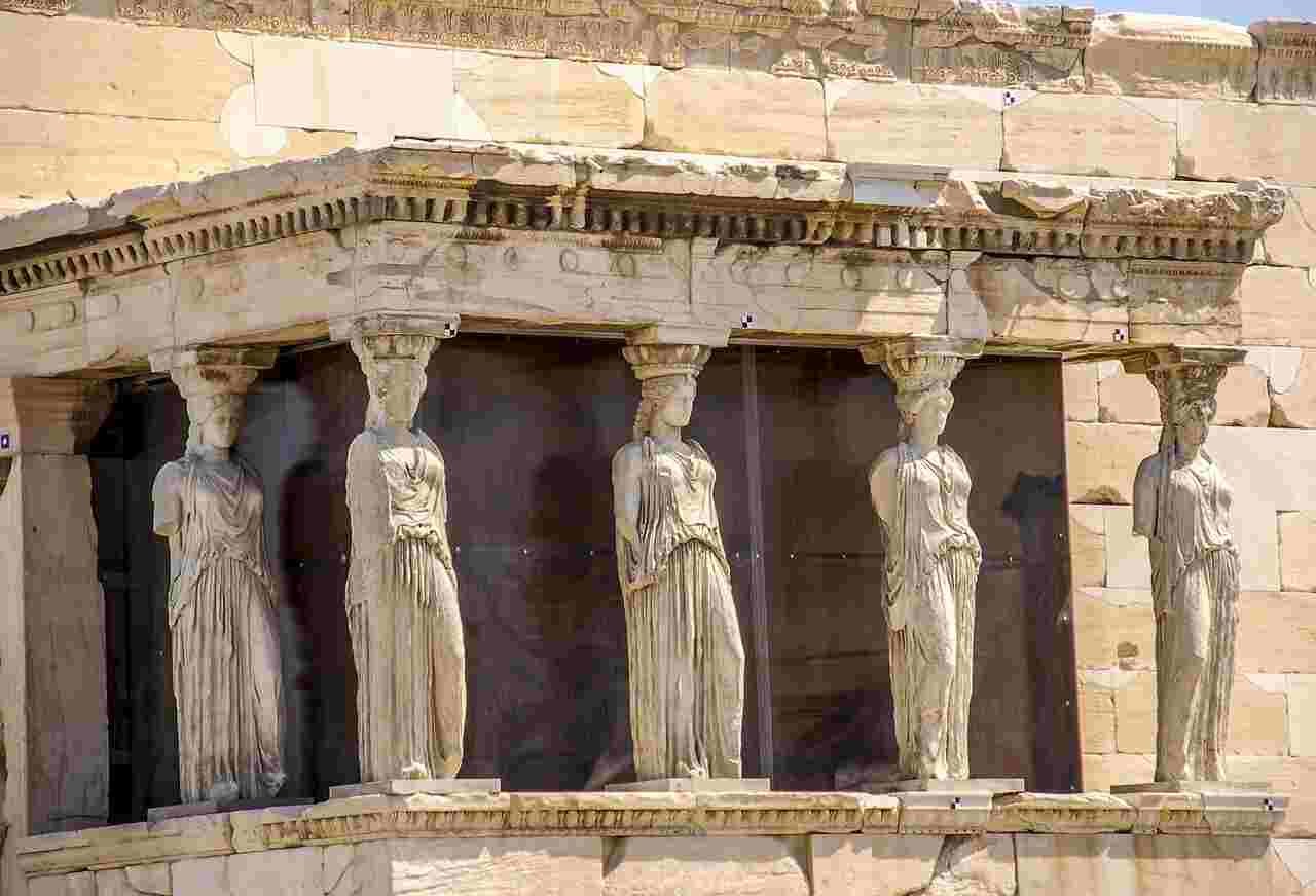 Interesting places to visit in athens caryatids acropolis