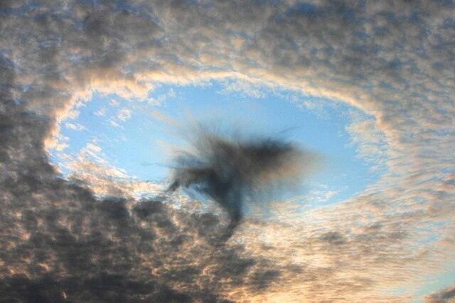 Unraveling the Mystery of Virga Hole: Dry storm Weather Phenomenon