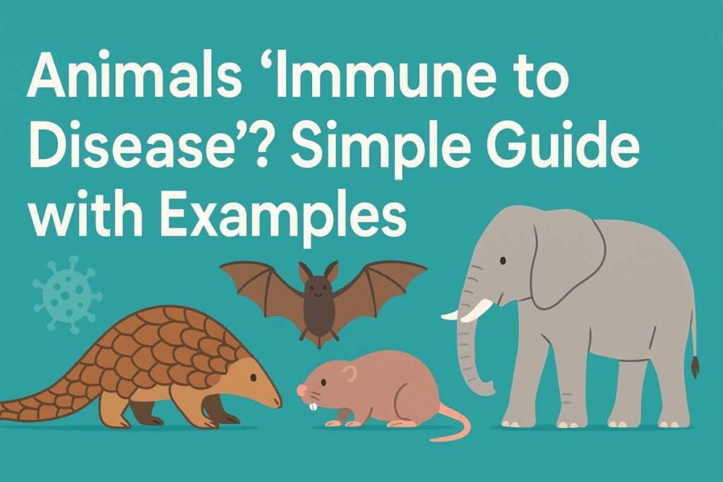 Animals “Immune to Disease"? Simple Guide with Examples