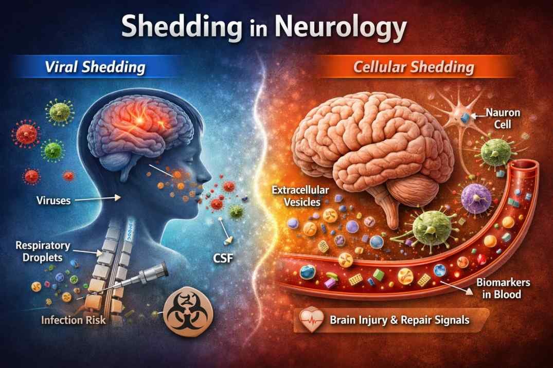 Shedding in neurology