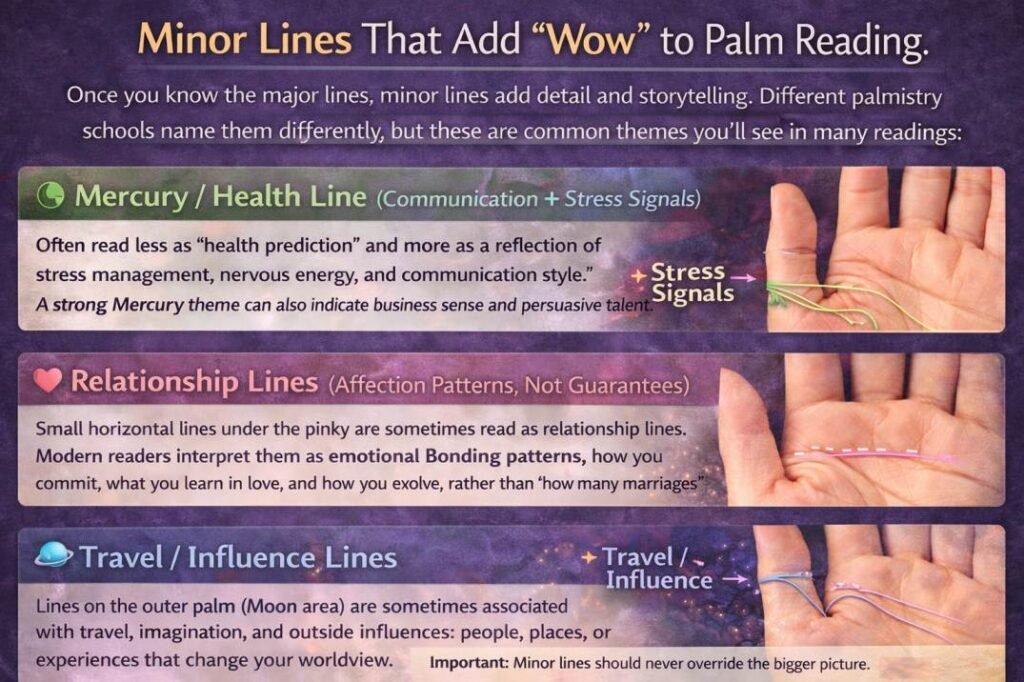 Minor lines palm reading