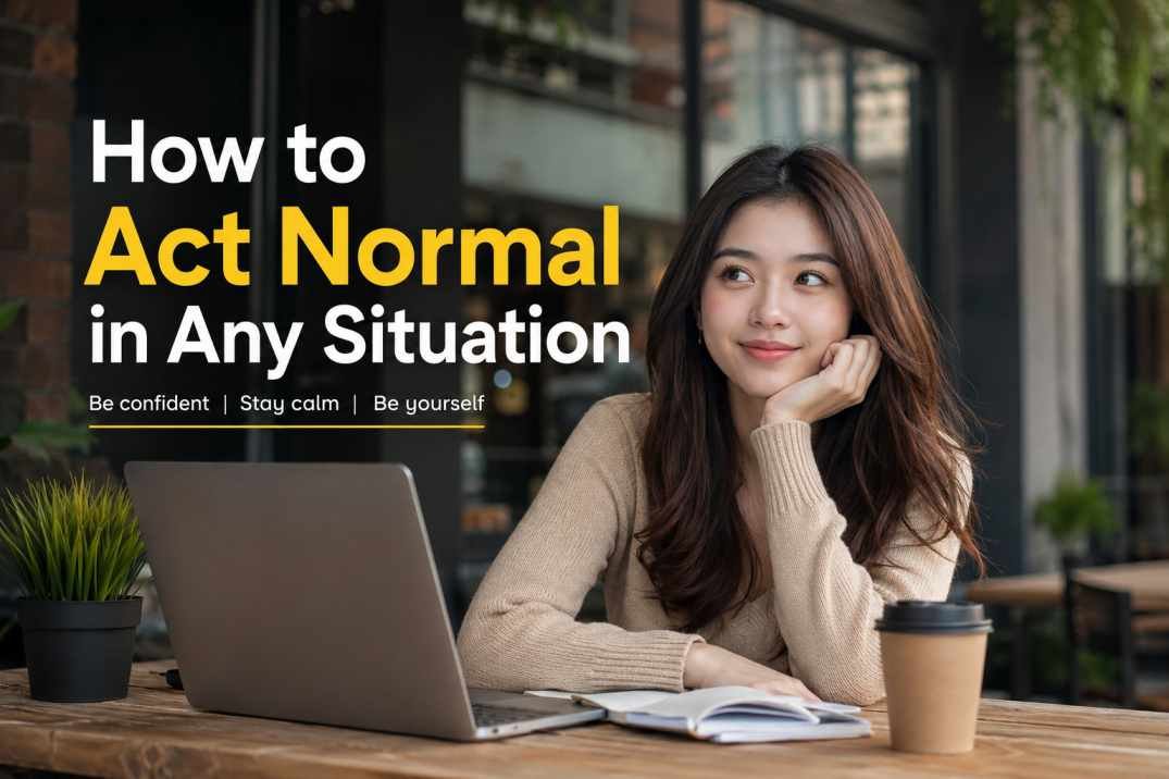 How to act normal